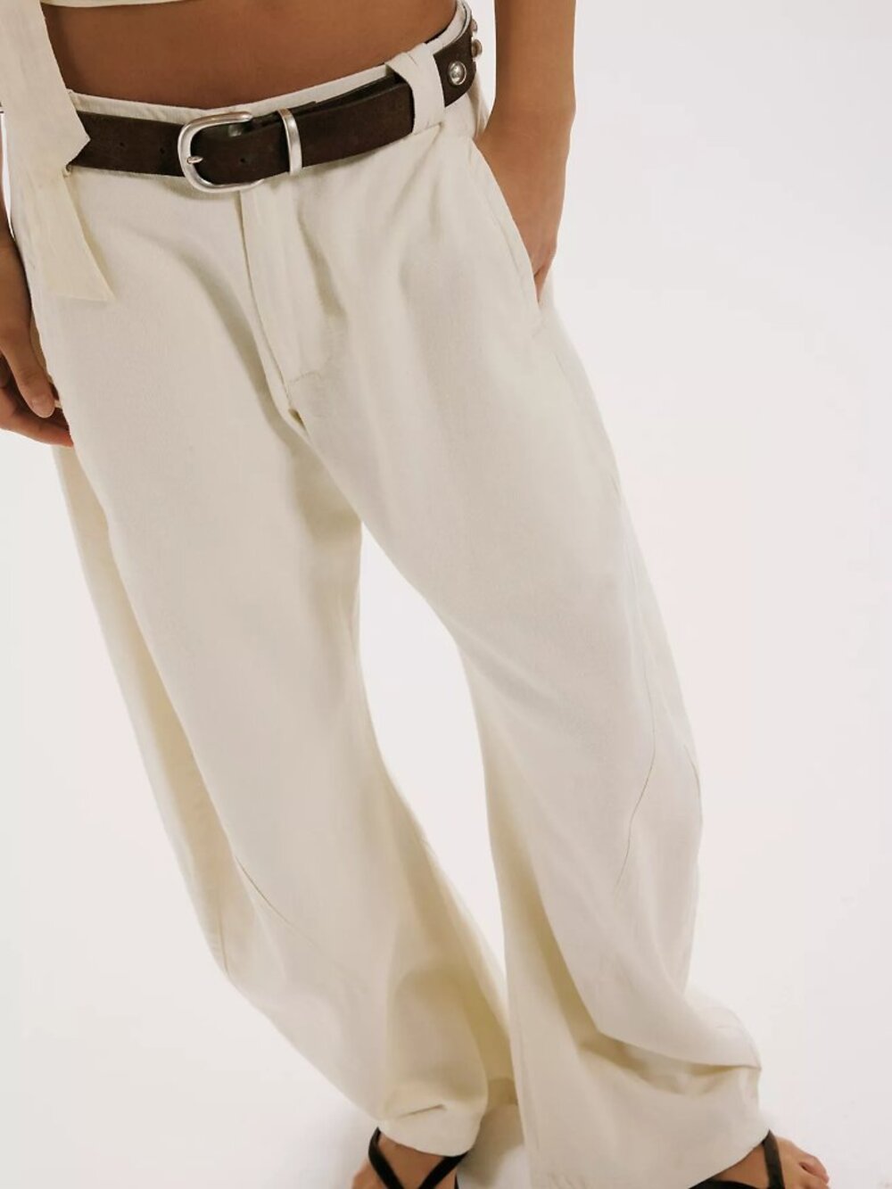 Spotlight Washed Barrel Chino Trousers - Picture 8 of 8